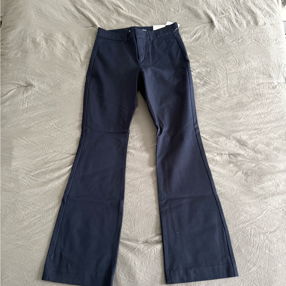 Pixie Flare Navy Pants - image 3